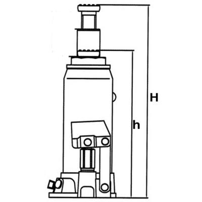 Podnośnik hydrauliczny słupkowy HSWH 5,0 t